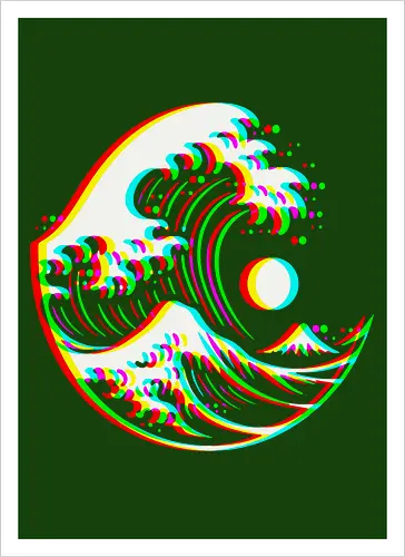 Disco Kanagawa Wave RGB