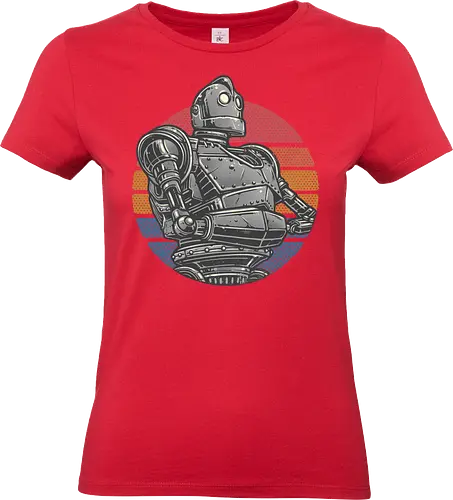 Retro Giant - Movies, retro, robot, robots, film, giant, alien, animated - Standard T-Shirt (Frauen)