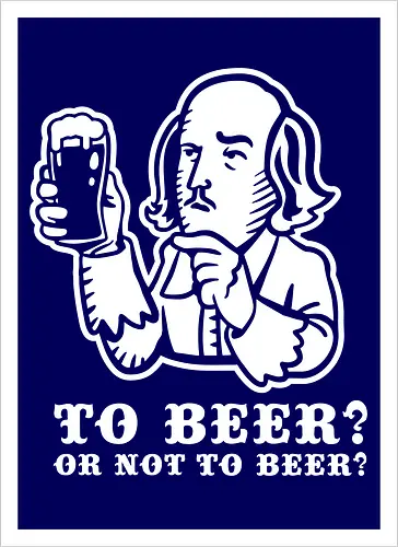 To beer