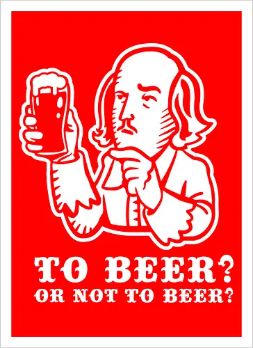 To beer
