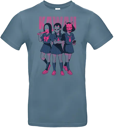 Kawaii Gang - anime, manga, animation, funny, chibi, cute, kawaii, girl power - Standard T-Shirt