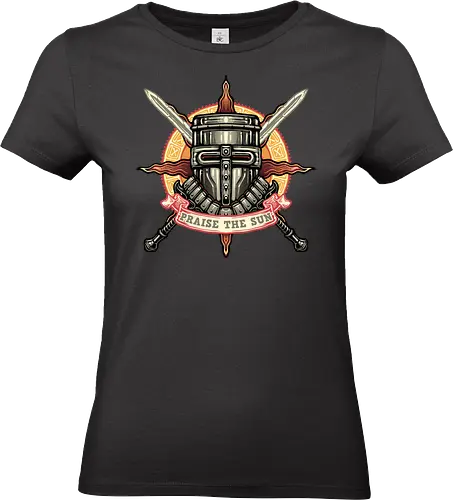 Crest of the Sun - Gaming, gamer, retro, vintage, retro gamer, video games, hero - Standard T-Shirt (Frauen)