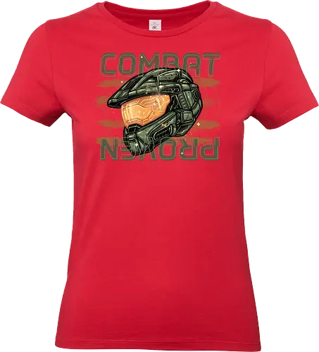 Combat Proven - Gaming, gamer, retro, vintage, retro gamer, video games, hero - Standard T-Shirt (Frauen)