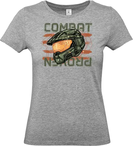Combat Proven - Gaming, gamer, retro, vintage, retro gamer, video games, hero - Standard T-Shirt (Frauen)