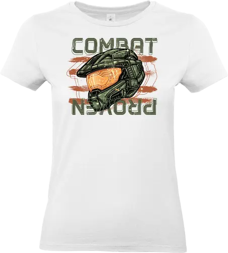 Combat Proven - Gaming, gamer, retro, vintage, retro gamer, video games, hero - Standard T-Shirt (Frauen)