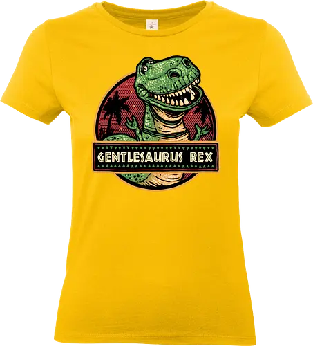 Gentlesaurus Rex  - Movie, film, dinosaur, mash up, funny, humor, adventure, comedy, toys - Standard T-Shirt (Frauen)