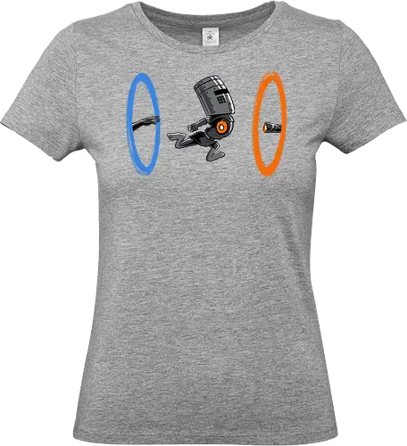 false Gateway  - Gateway, game, movie, fleshwound, tisbutascratch, knight, blackknight, legendary, legend - Standard T-Shirt (Frauen)