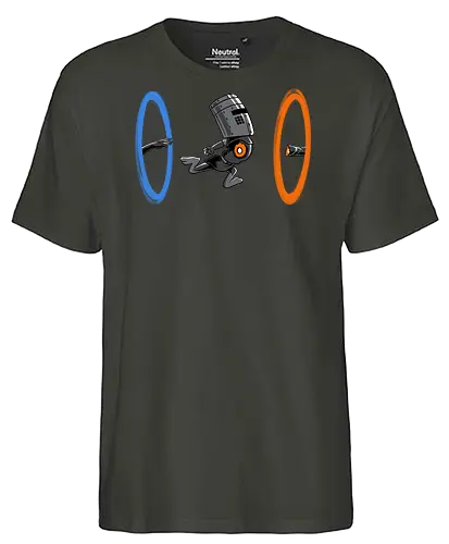 false Gateway  - Gateway, game, movie, fleshwound, tisbutascratch, knight, blackknight, legendary, legend - Fairtrade T-Shirt
