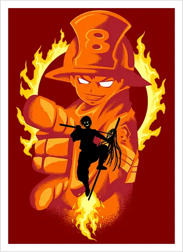 fire burst captain 