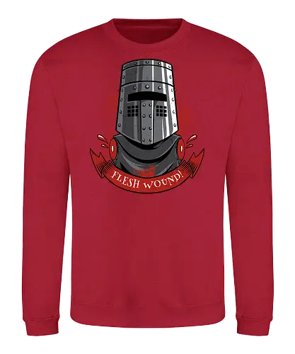 no arms squad - Gateway, game, movie, fleshwound, tisbutascratch, knight, blackknight, legendary, legend - Sweatshirt