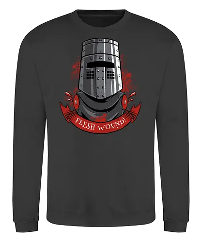 no arms squad - Gateway, game, movie, fleshwound, tisbutascratch, knight, blackknight, legendary, legend - Sweatshirt