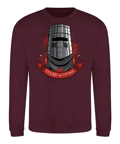 no arms squad - Gateway, game, movie, fleshwound, tisbutascratch, knight, blackknight, legendary, legend - Sweatshirt