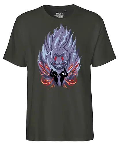 speed granny - anime, manga, granny, turbo, racing, sport, alien, ghost, scifi, ufo, science, supranatural - Fairtrade T-Shirt