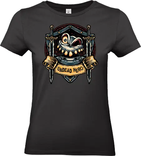 The Undead Hero - Gaming, gamer, video games, retro, classic games, action, adventure - Standard T-Shirt (Frauen)