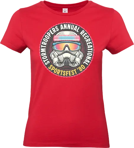 Troopers Sportsfest - Film, movie, galactic, galaxy, science fiction, sci-fi, space - Standard T-Shirt (Frauen)