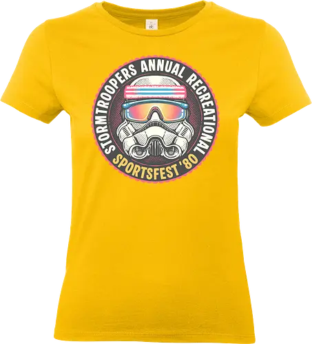 Troopers Sportsfest - Film, movie, galactic, galaxy, science fiction, sci-fi, space - Standard T-Shirt (Frauen)