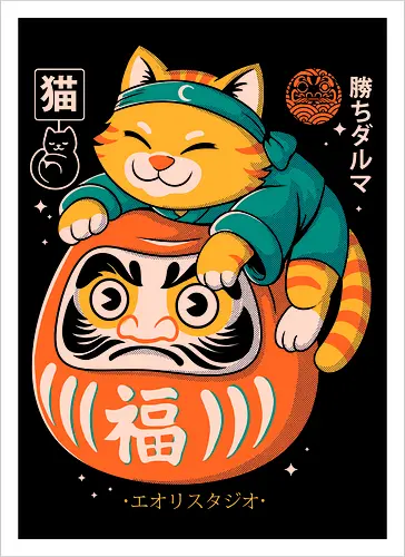 Neko Daruma
