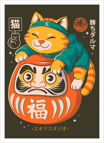 Neko Daruma