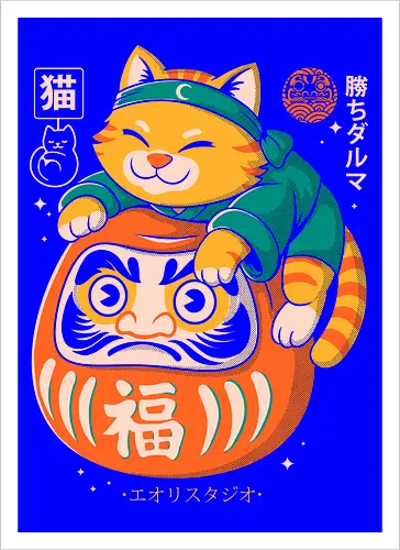 Neko Daruma