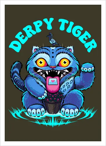Derpy Money Tiger