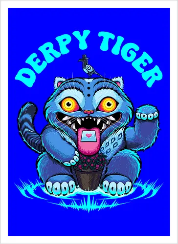 Derpy Money Tiger