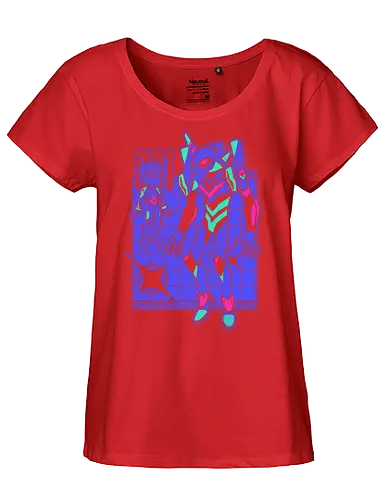 EVA001 - dark - anime, manga, animation, japan, kaiju, monster, tattoo, japanese - Fairtrade Girl Shirt