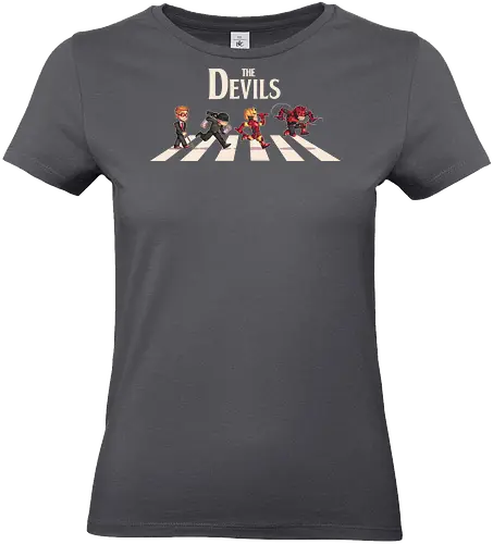 The Devils - daredevil, comics, devil, abbey road, matt murdock, hell - Standard T-Shirt (Frauen)