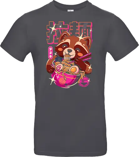 Ramen Waschbär Neon