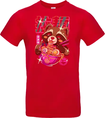 Ramen Waschbär Neon