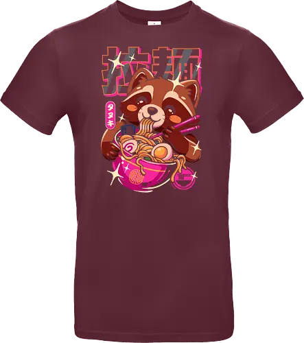 Ramen Waschbär Neon