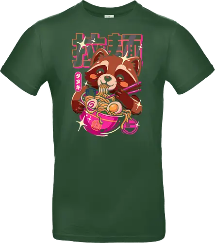 Ramen Waschbär Neon