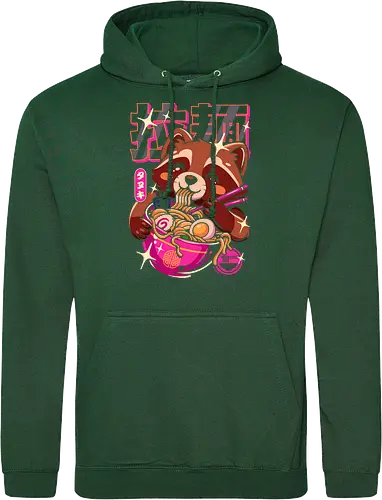 Ramen Waschbär Neon