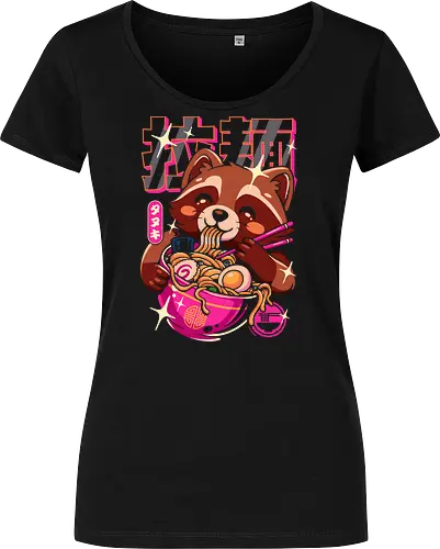 Ramen Waschbär Neon