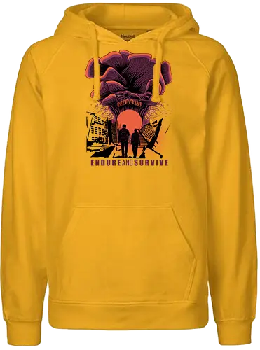 Endure and Survive - Game, Last - Fairtrade Hoodie