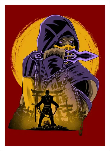 Yellow Ninja Fighter
