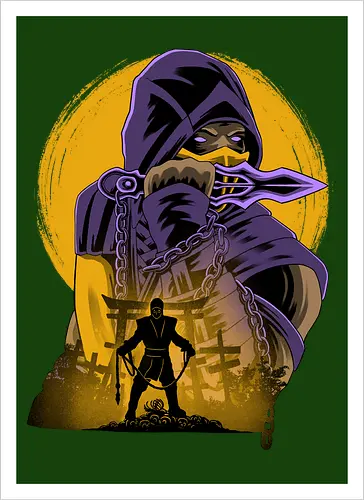 Yellow Ninja Fighter