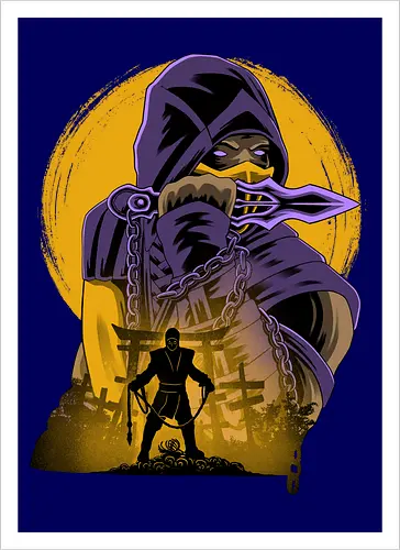 Yellow Ninja Fighter