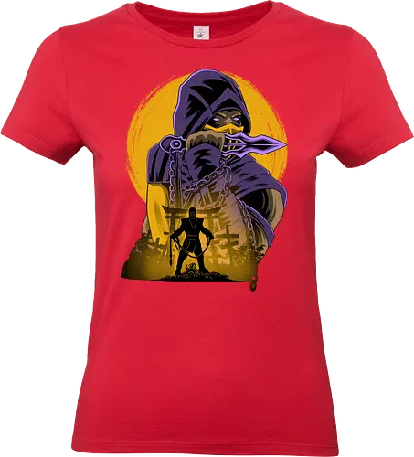Yellow Ninja Fighter - Scorpion, Kombat - Standard T-Shirt (Frauen)