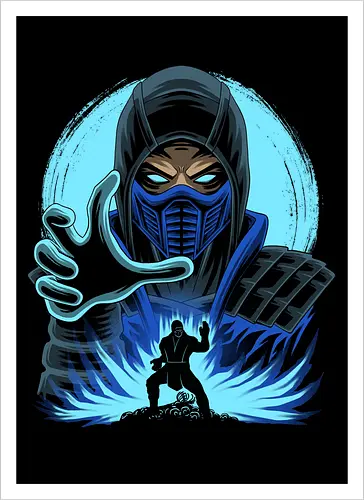 Blue NInja Fighter