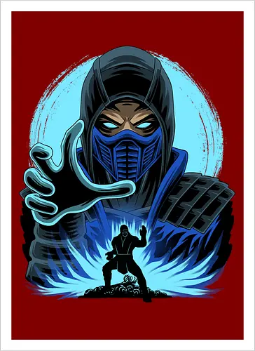 Blue NInja Fighter