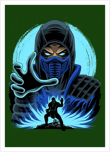 Blue NInja Fighter