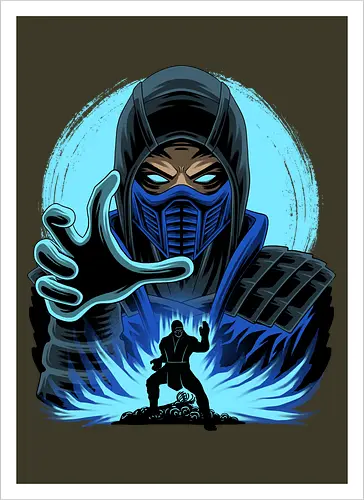 Blue NInja Fighter