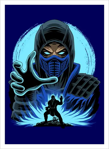 Blue NInja Fighter
