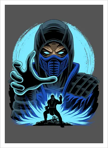 Blue NInja Fighter