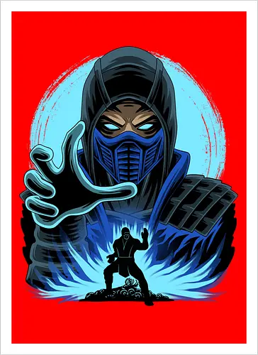 Blue NInja Fighter