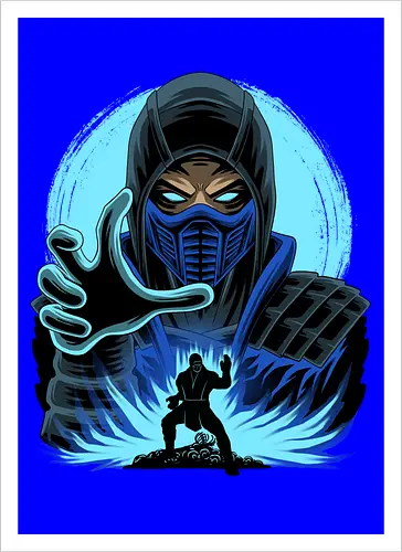 Blue NInja Fighter