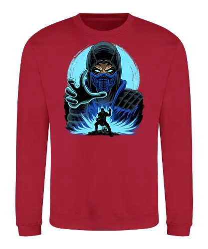 Blue NInja Fighter - Kombat - Sweatshirt