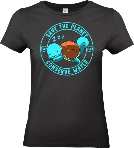 Conserve Water - Pocket, Starter - Standard T-Shirt (Frauen)