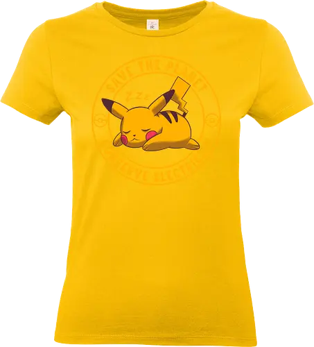 Conserve Electricity - Pocket, Mouse - Standard T-Shirt (Frauen)