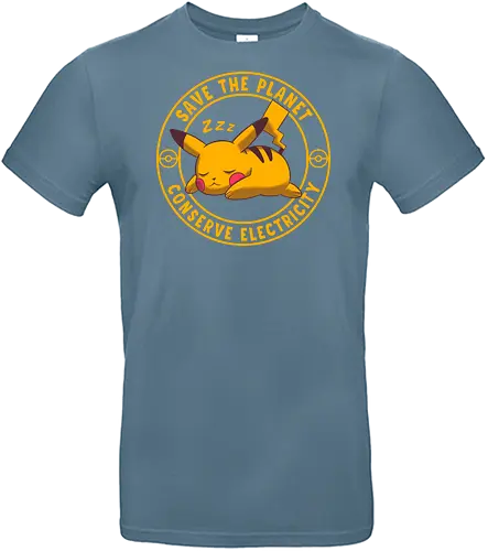 Conserve Electricity - Pocket, Mouse - Standard T-Shirt